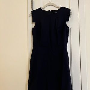 J. Crew resume dress navy blue